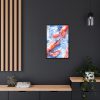 Seamless Lobster Nautical Framed Canvas