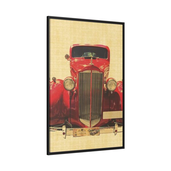 88299-10.jpg Car Vintage Red Framed Canvas
