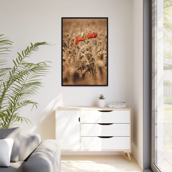88299-113.jpg Poppy in Cornfield Framed Canvas
