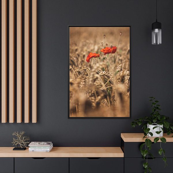 88299-114.jpg Poppy in Cornfield Framed Canvas