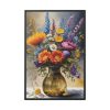 88299-116.jpg Wildflowers Still Life Art Framed Canvas