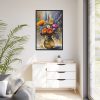 88299-118.jpg Wildflowers Still Life Art Framed Canvas