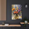 88299-119.jpg Wildflowers Still Life Art Framed Canvas