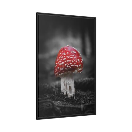 Amanita Muscaria Framed Canvas