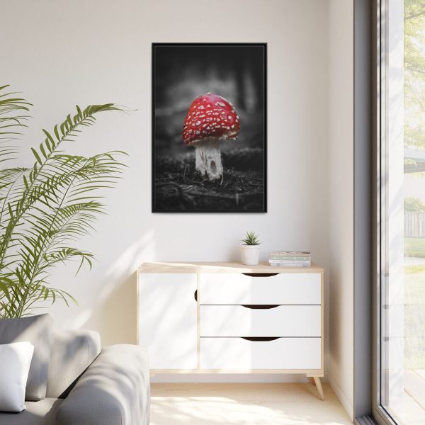 88299-128.jpg Amanita Muscaria Framed Canvas