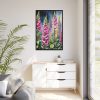 88299-153.jpg Foxglove Wildflowers Framed Canvas