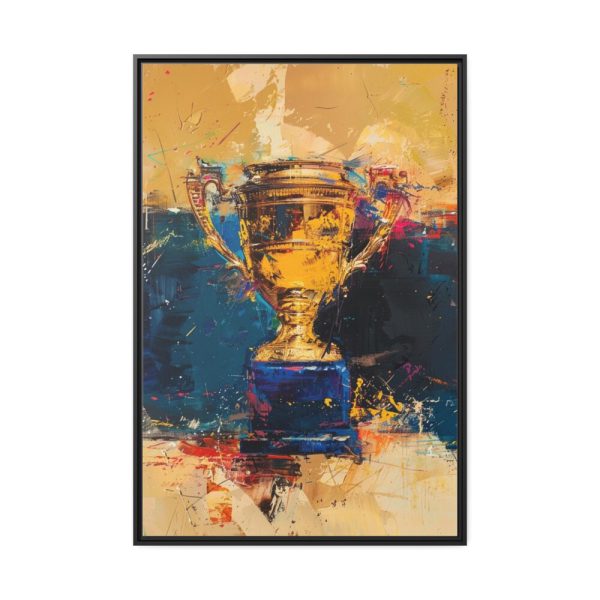 88299-16.jpg Winner Trophy Art Framed Canvas