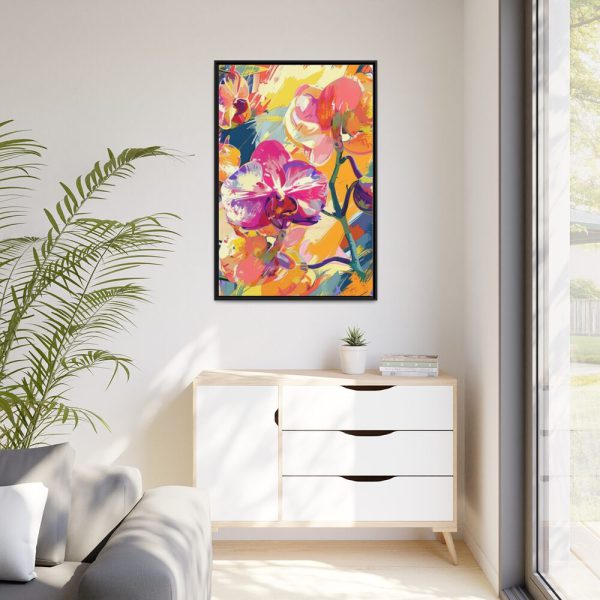 88299-168.jpg Seamless Orchid Framed Canvas