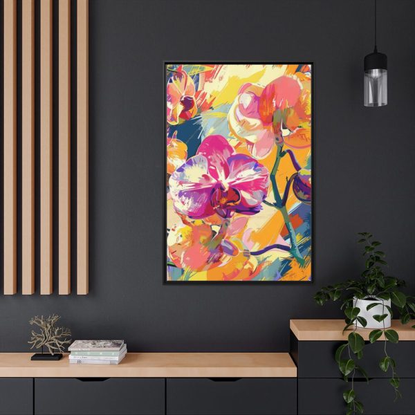 88299-169.jpg Seamless Orchid Framed Canvas