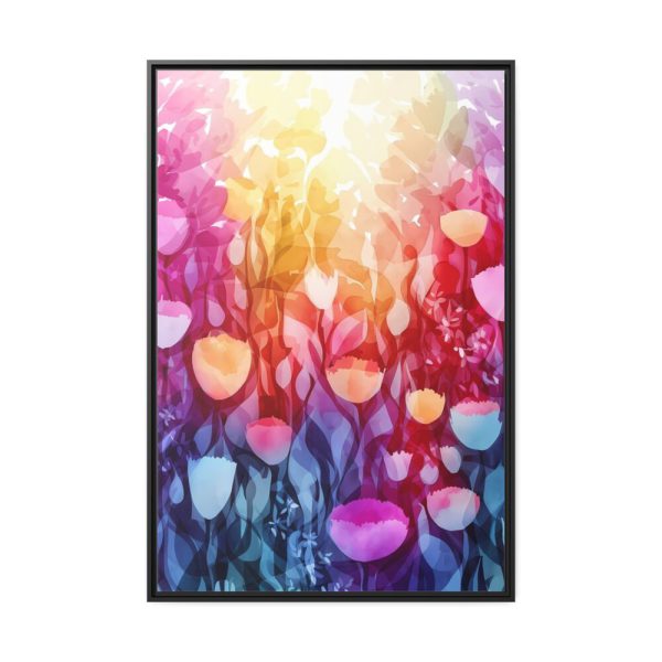 88299-171.jpg Magical Garden Illustration Framed Canvas