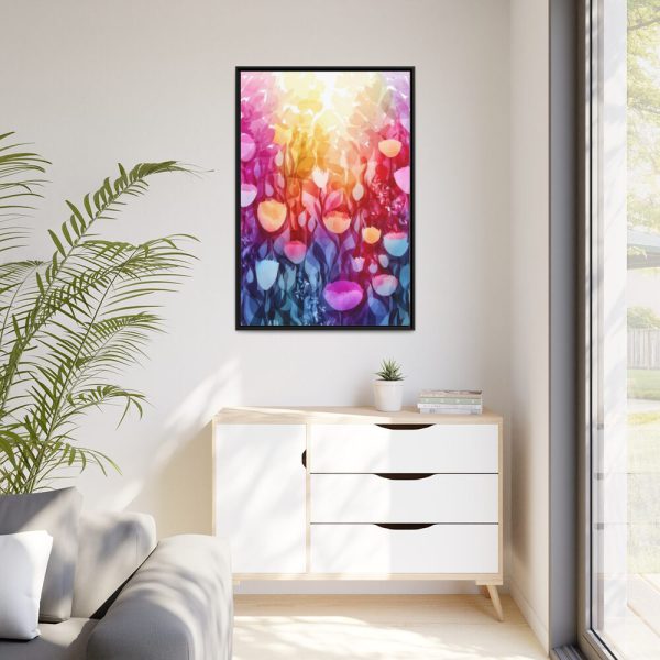 88299-173.jpg Magical Garden Illustration Framed Canvas