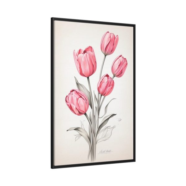 88299-180.jpg Sketch Art Tulips II Framed Canvas