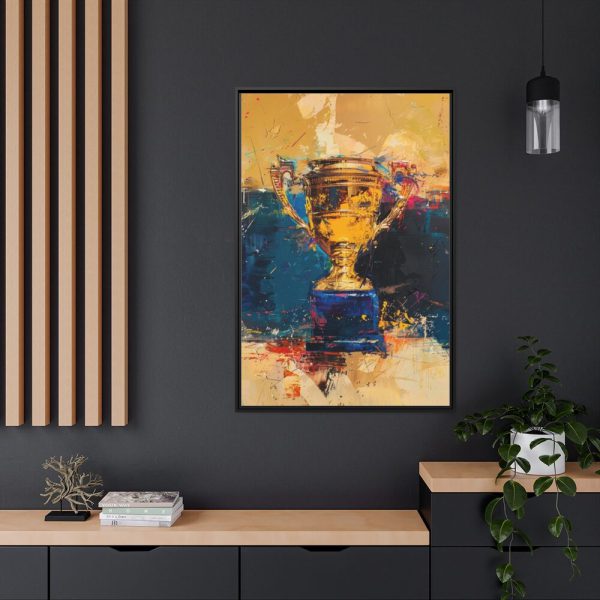 88299-19.jpg Winner Trophy Art Framed Canvas