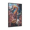 88299-200.jpg Seahorse Art Framed Canvas