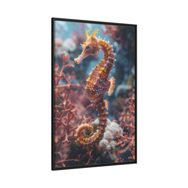 88299-200.jpg Seahorse Art Framed Canvas