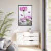 88299-33.jpg Pink Cosmos I Framed Canvas