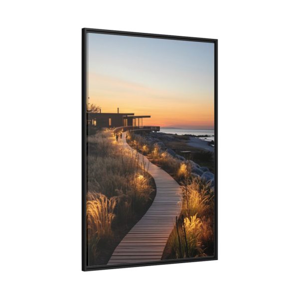 88299-35.jpg Home Overlooking the Sea Framed Canvas