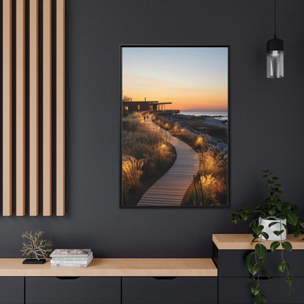 88299-39.jpg Home Overlooking the Sea Framed Canvas