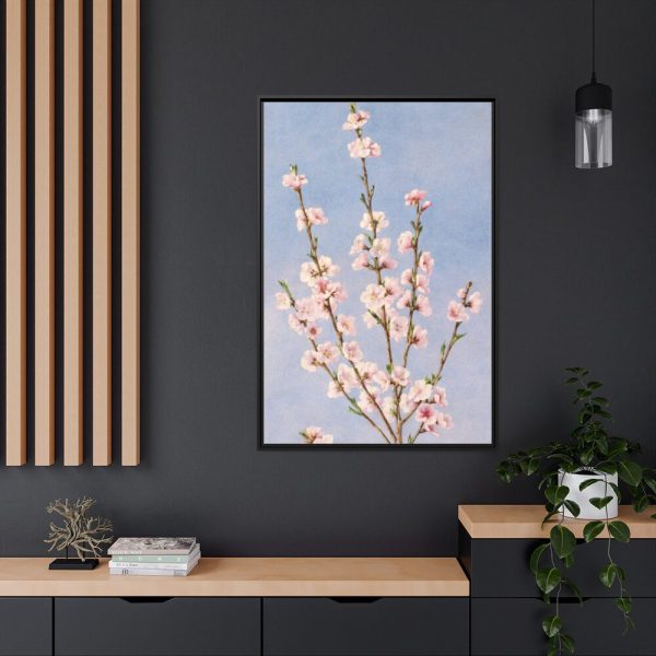 88299-54.jpg Plum Branches with blossoms Framed Canvas