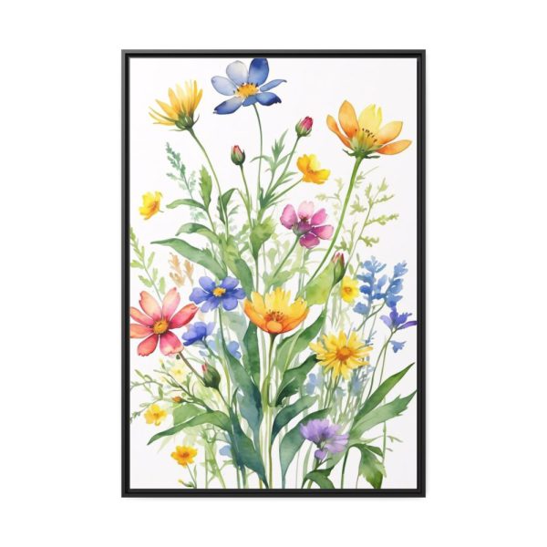 88299-71.jpg Field Of Wildflowers I Framed Canvas
