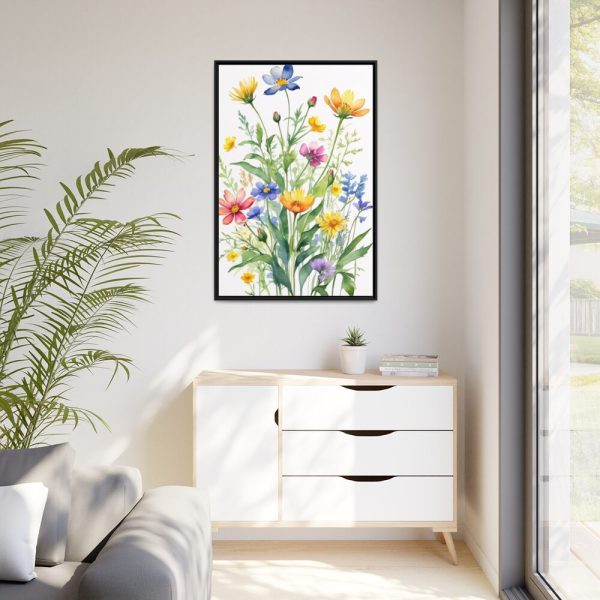 88299-73.jpg Field Of Wildflowers I Framed Canvas