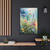 88299-79.jpg Field Of Wildflowers II Framed Canvas