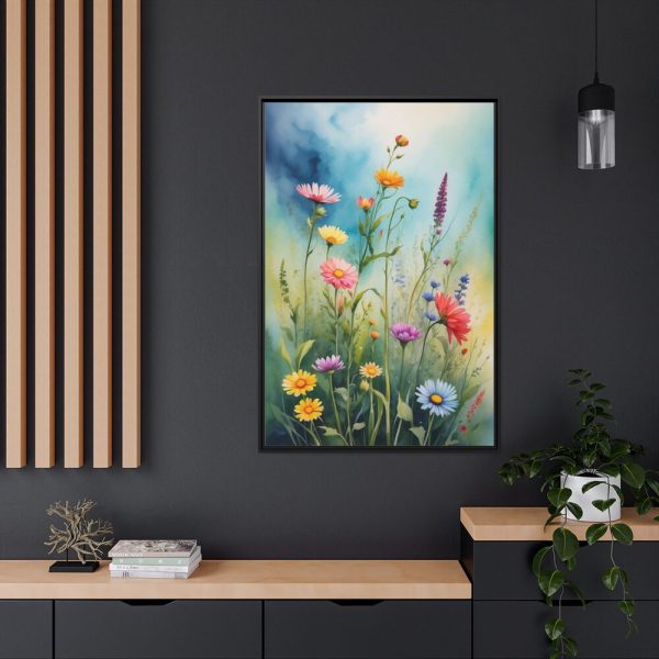 88299-79.jpg Field Of Wildflowers II Framed Canvas