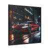 Futuristic Sports Car II Framed Canvas