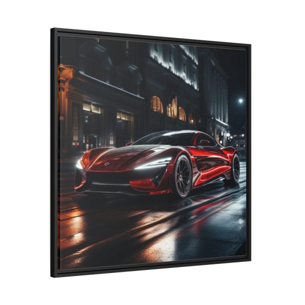 Futuristic Sports Car II Framed Canvas