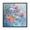 88302-106.jpg Blue Watercolor Flowers Framed Canvas