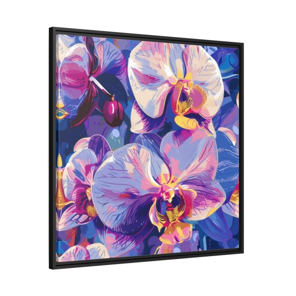 88302-150.jpg Colorful Orchid Framed Canvas