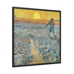 The Sower Framed Canvas