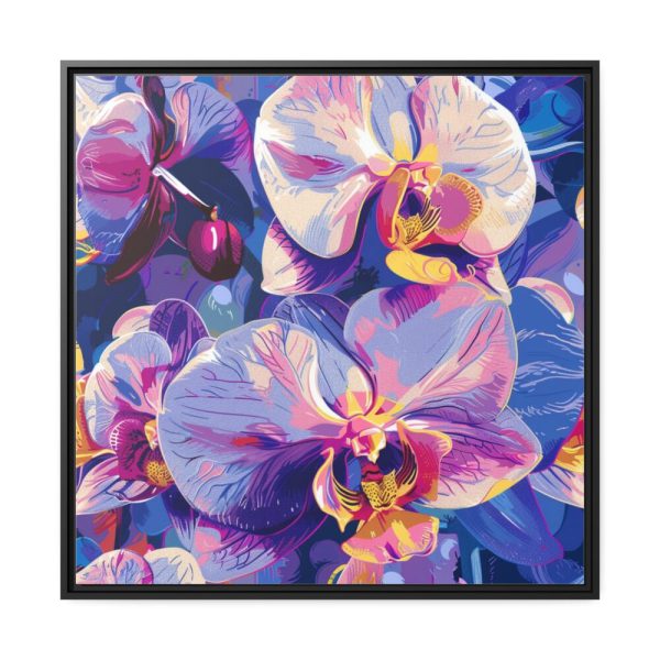 88302-151.jpg Colorful Orchid Framed Canvas