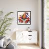88302-158.jpg Mardi Gras Crayfish Art Framed Canvas