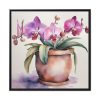 88302-161.jpg Orchid Flowers In Pot Framed Canvas