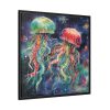 88302-180.jpg Christmas Jellyfish Nautical Framed Canvas