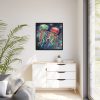 88302-183.jpg Christmas Jellyfish Nautical Framed Canvas