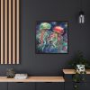 88302-184.jpg Christmas Jellyfish Nautical Framed Canvas