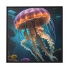88302-186.jpg Jellyfish In An Aquarium Framed Canvas