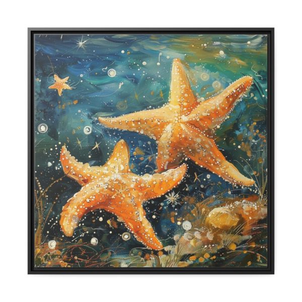 88302-211.jpg Starfish Art Framed Canvas