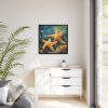 88302-213.jpg Starfish Art Framed Canvas