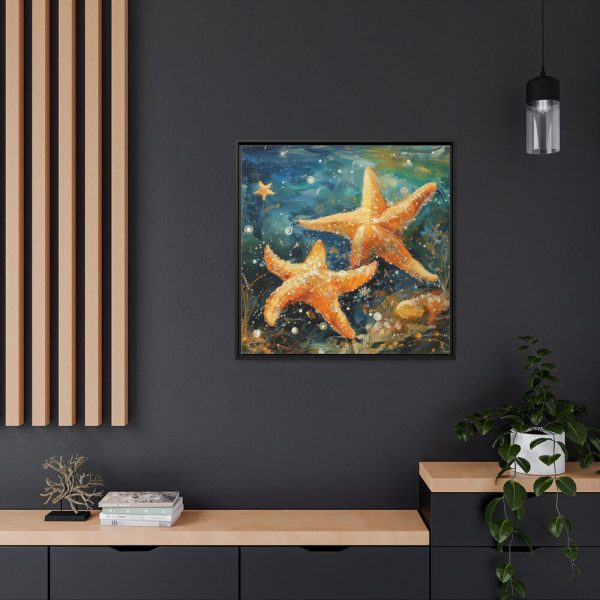 88302-214.jpg Starfish Art Framed Canvas