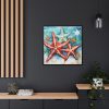 88302-224.jpg Christmas Nautical Starfish Framed Canvas