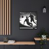 88302-24.jpg Soccer Players With The Ball Framed Canvas