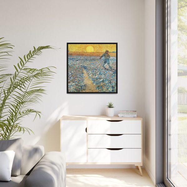 88302-3.jpg The Sower Framed Canvas