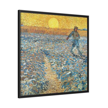 The Sower Framed Canvas