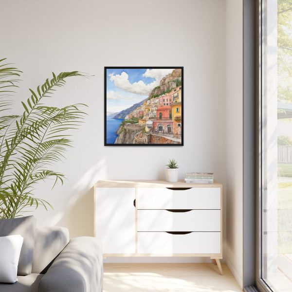 88302-48.jpg Amalfi Coast Framed Canvas