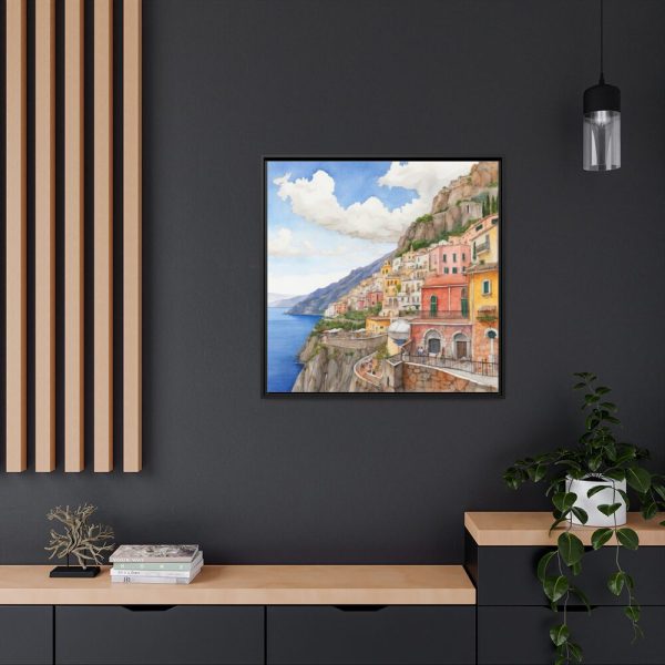 88302-49.jpg Amalfi Coast Framed Canvas
