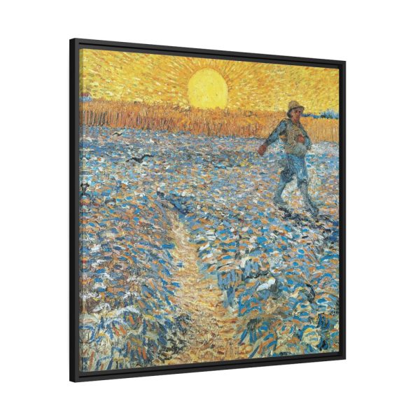 88302.jpg The Sower Framed Canvas