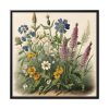 88302-71.jpg Vintage Wildflowers Framed Canvas